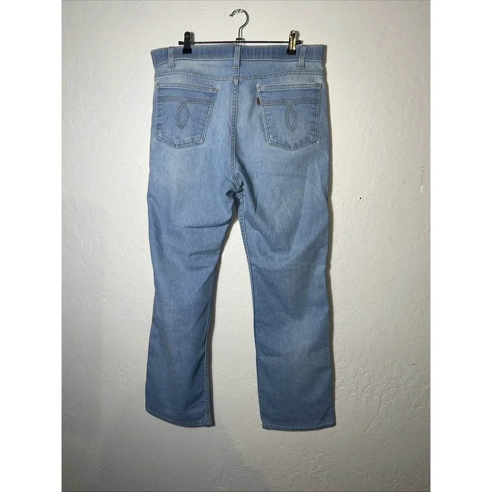 Vintage 80s Levi's Light Blue Denim Jeans USA Brown Tab‎ 38x32 Excellent ✅ (278)